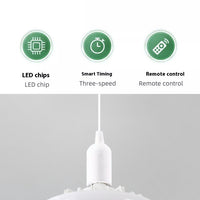 Screw Mouth Electrodeless Dimming Led Ceiling Ceiling Fan Lights
