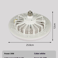 Screw Mouth Electrodeless Dimming Led Ceiling Ceiling Fan Lights